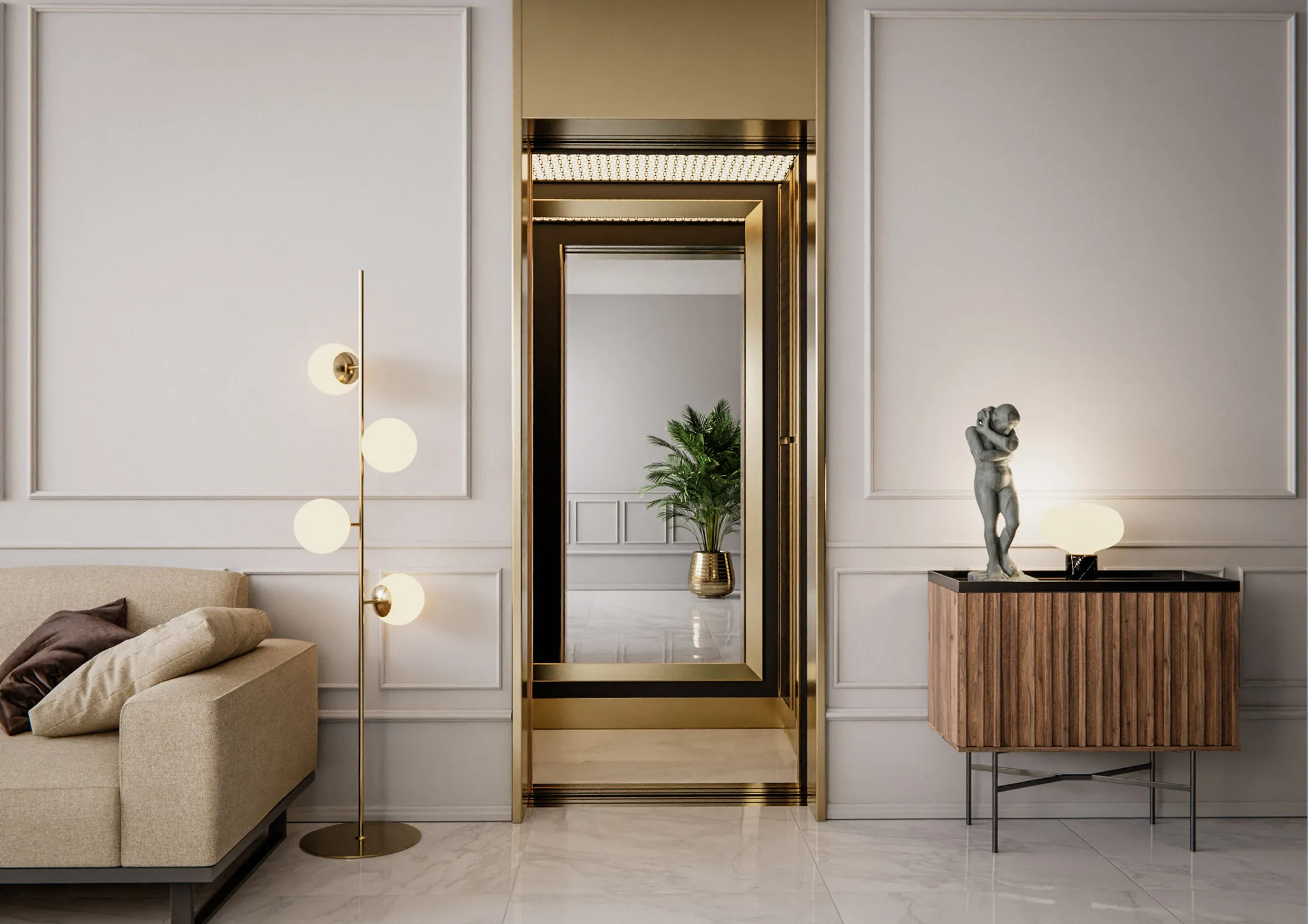Luxury Home Lift - Mayfair Model