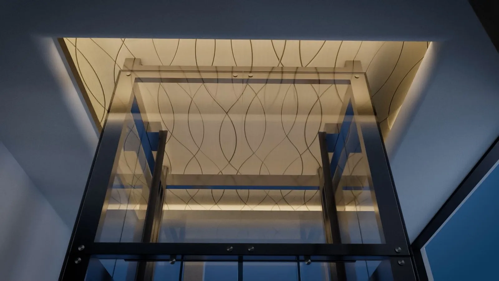 Luxury Home Lift - Abu Dhabi Villa Glass